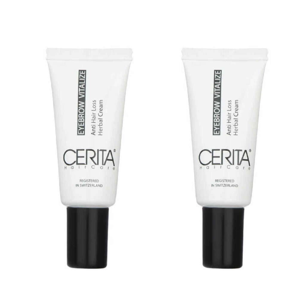 Cerita Crème pour Sourcils aux Plantes & Fortifiante 20 ml (x2)