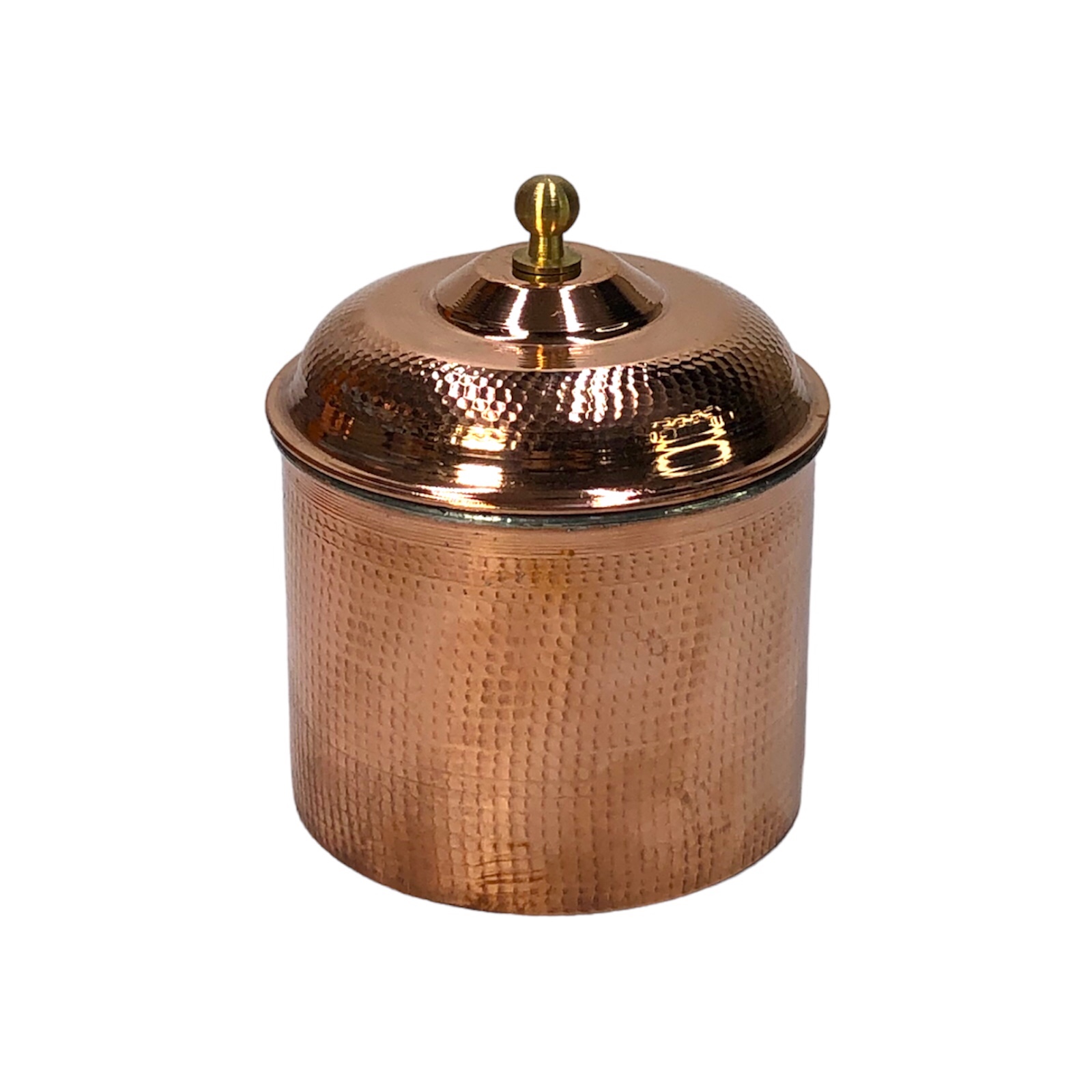 Bocal en cuivre martelé pour embellir votre cuisine Fabriqué à la main
