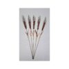 Fleur en Cuivre Décorative Blé – Artisanale avec Design Épi pour Art Floral Décoratif (5x)