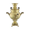 Samovar en laiton persan décoratif pour thé à charbon, 3,5 litres