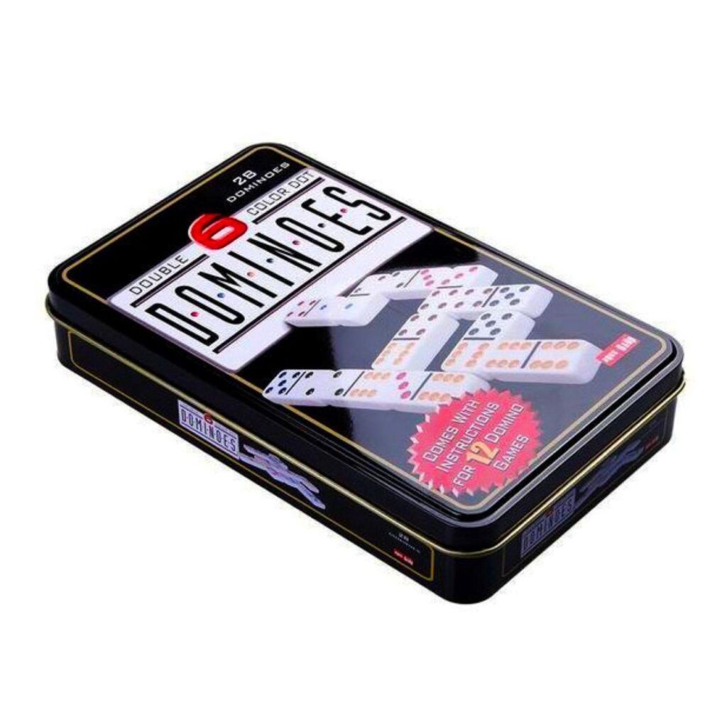 Jeu de Dominos Classique dans Boîte de Rangement Élégante – Jeu de Blocage Ultime