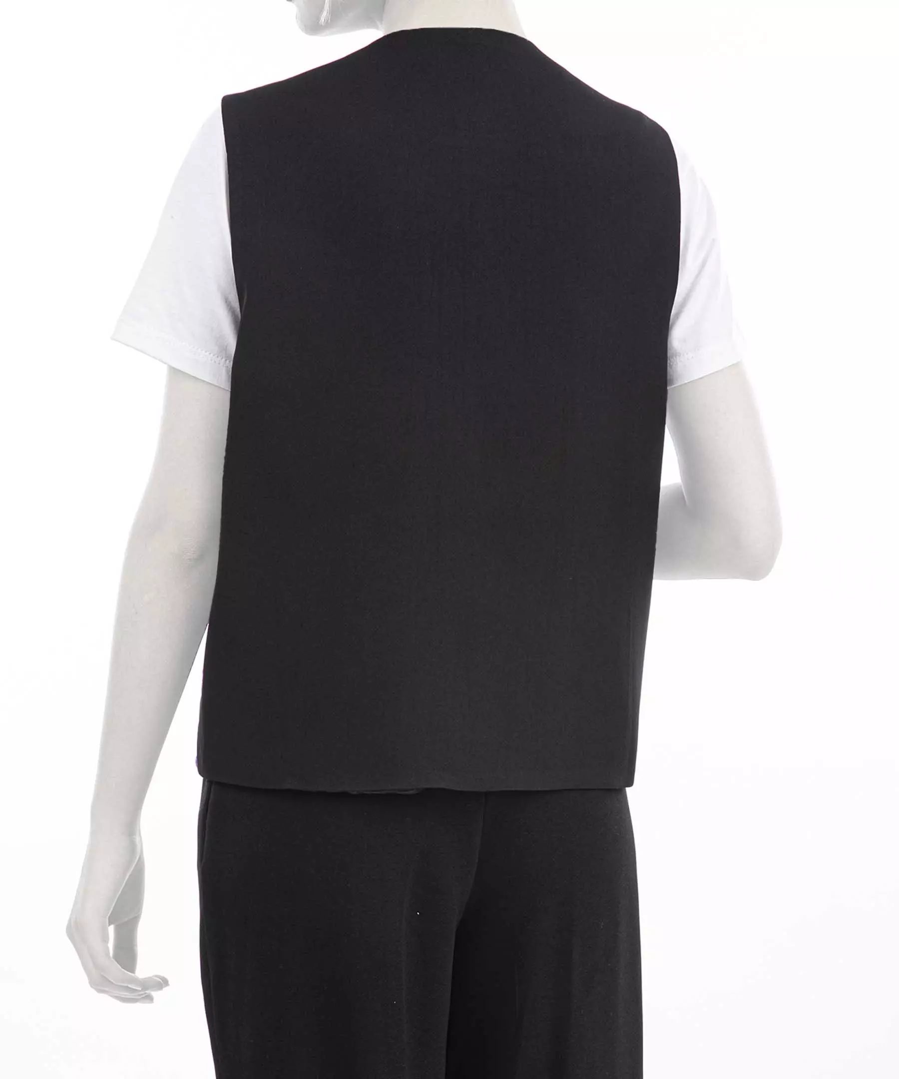 Gilet brodé pour femmes avec design Paisley