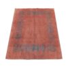 Tapis en laine Gabbeh persan authentique tissé à la main avec bordure
