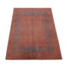 Tapis en laine Gabbeh persan authentique tissé à la main avec bordure