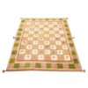Tapis en laine Gabbeh persan tissé à la main en Fars avec motifs animaliers