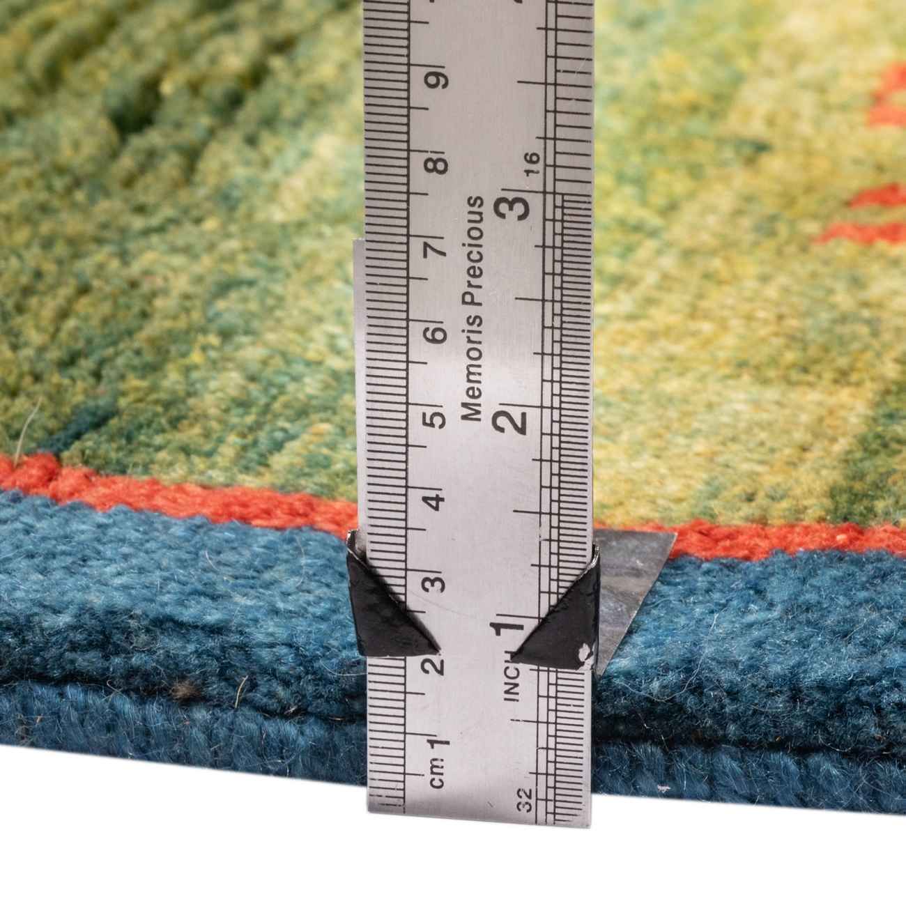 Tapis en laine Gabbeh persan tissé à la main en Fars motifs animaliers