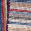 Tapis en laine Gabbeh persan authentique tissé à la main rayé