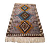 Tapis persan tribal authentique avec laine noué à la main à Khorasan