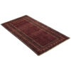 Tapis persan authentique en laine noué à la main à Baloutchistan bordure