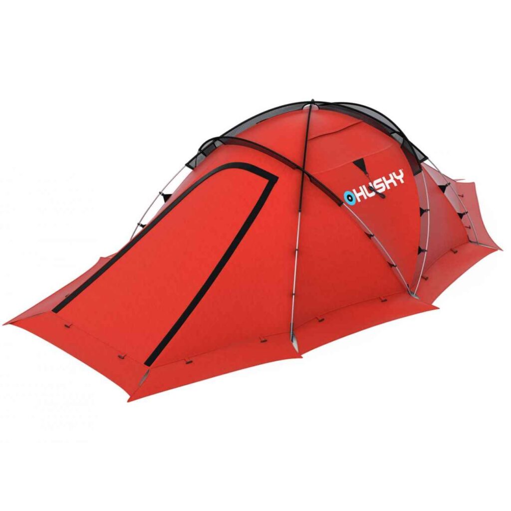 Tente de Camping Husky pour 3-4 Personnes pour Backpacking et Randonnée