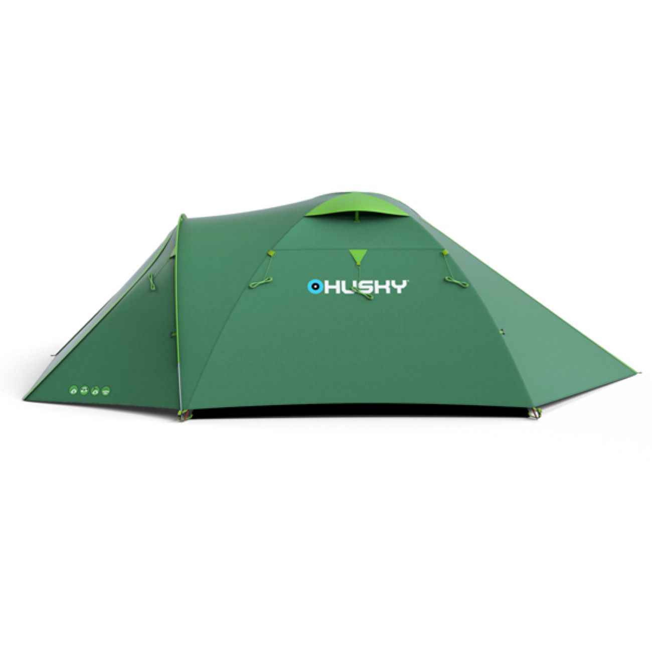 Tente de Camping Husky pour 3-4 Personnes pour Backpacking et Imperméable