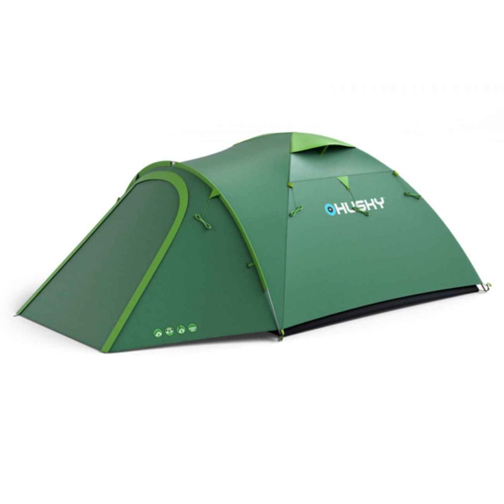 Tente de Camping Husky pour 3-4 Personnes pour Backpacking et Imperméable
