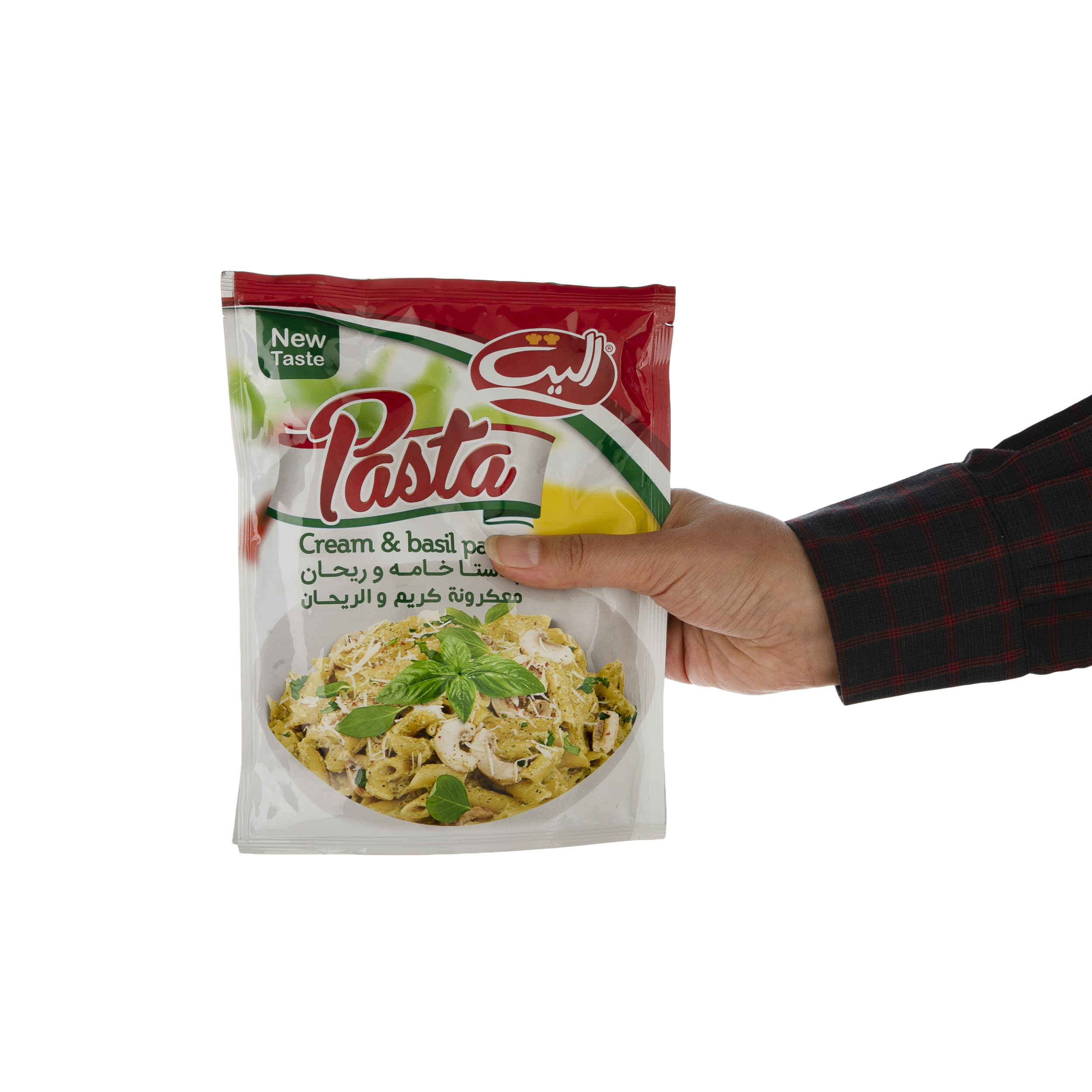 Pâtes instantanées crème & basilic Elite, 180g (20 paquets)