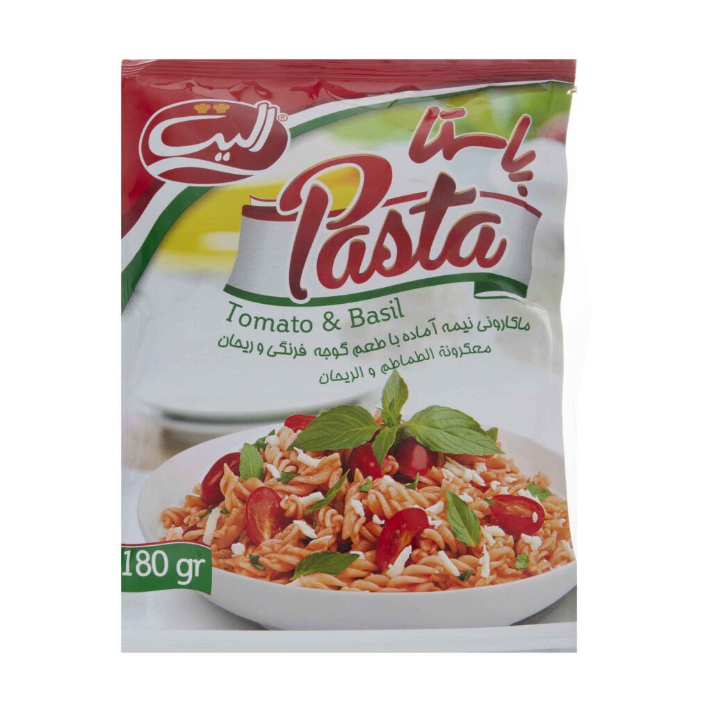 Pâtes instantanées tomate & basilic Elite, 180g (20 paquets)