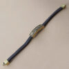 Bracelet islamique avec cuir Ya Qamar Banihashim pour homme
