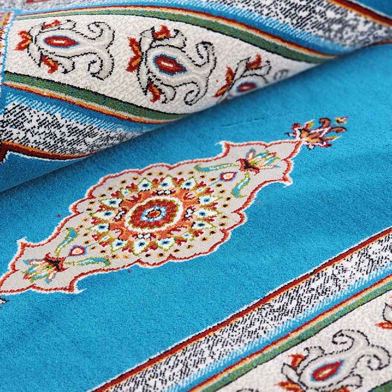 Tapis de mosquée islamique de 5 mètres – Revêtement de sol de qualité supérieure pour mosquée