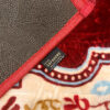 Tapis de prière islamique rembourré Janamaz Sajadah Mihrab couleur bordeaux