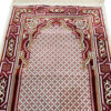 Tapis de prière islamique rembourré Sajadah design Mihrab