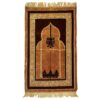 Tapis de prière islamique Janamaz Sajadah rembourré avec design de mihrab