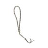 Chapelet islamique en argent – 33 perles de prière