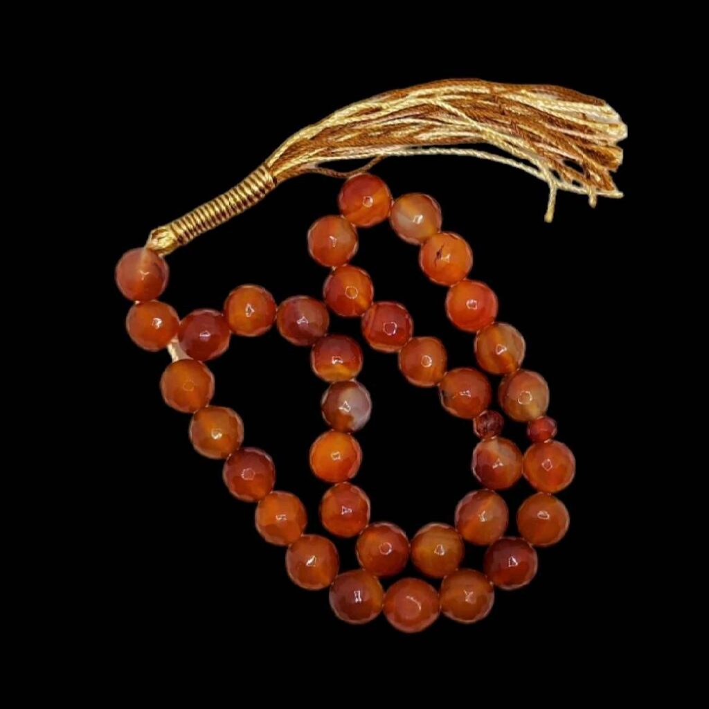 Chapelet islamique Hakik du Yémen – 33 perles de prière I