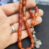 Chapelet islamique Hakik du Yémen – 33 perles de prière Misbaha