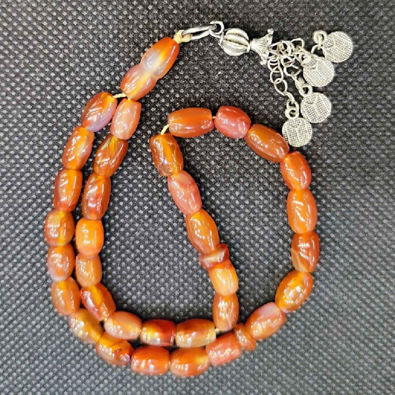 Chapelet islamique Hakik du Yémen – 33 perles de prière Misbaha