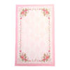 Tapis de Prière Islamique Fin en Velours avec Motif Floral