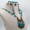 Ensemble de Bijoux avec Turquoises et Pièces