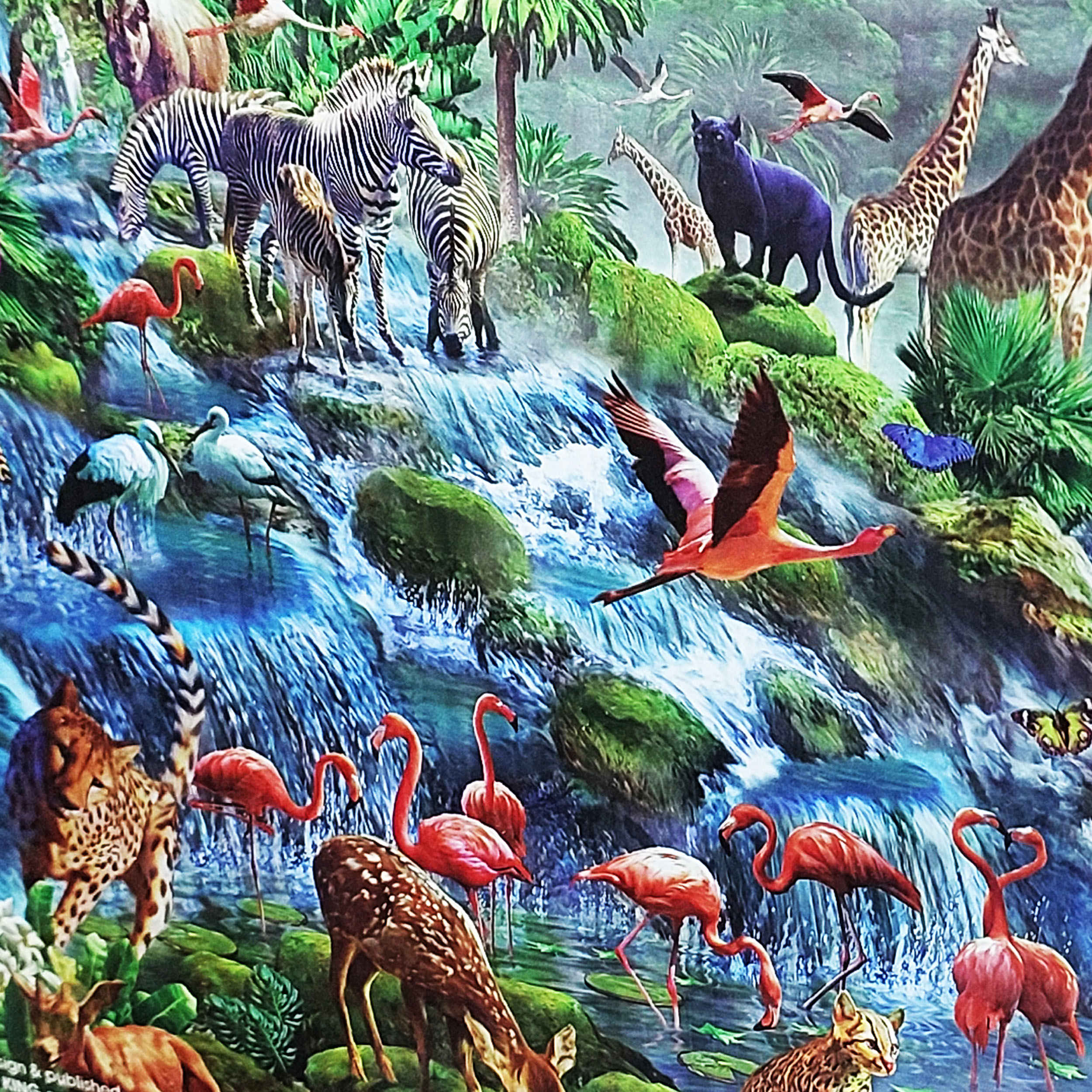 Puzzle de 1000-Pièces : Animaux – Collection de faune diversifiée