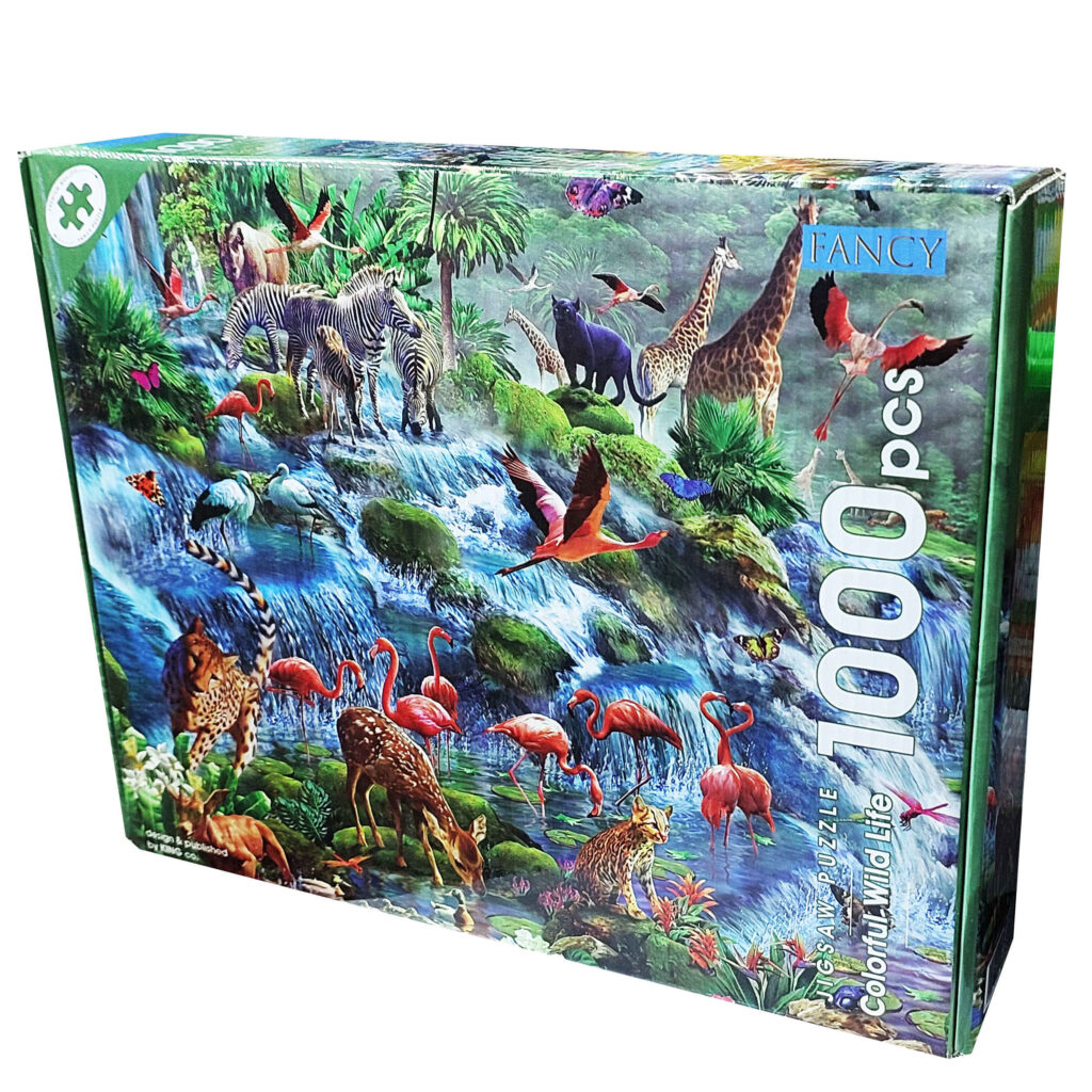 Puzzle de 1000-Pièces : Animaux – Collection de faune diversifiée