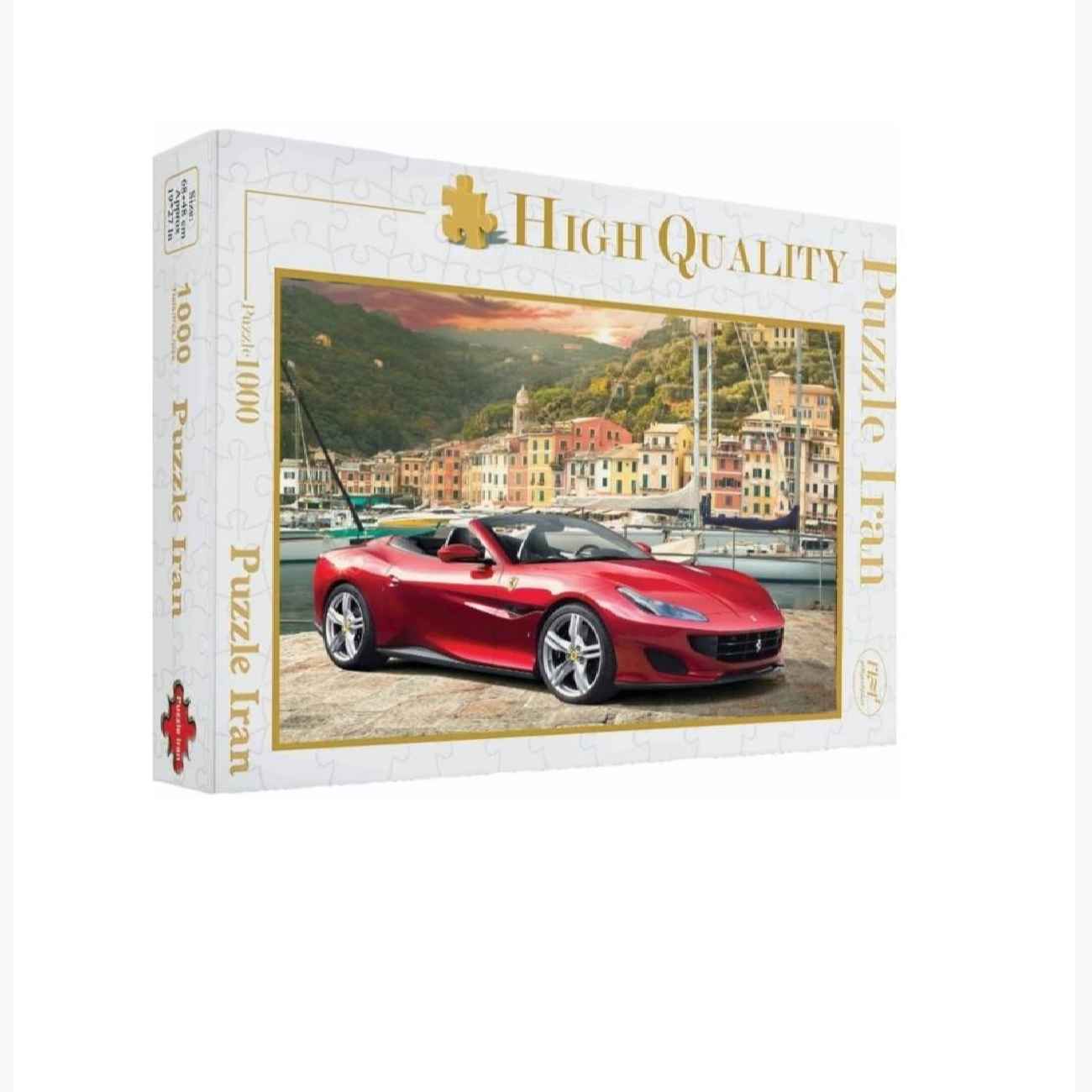 Puzzle de 1000-Pièces : Ferrari – Art automobile haute vitesse