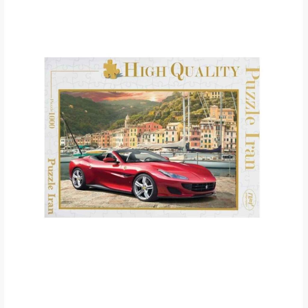 Puzzle de 1000-Pièces : Ferrari – Art automobile haute vitesse