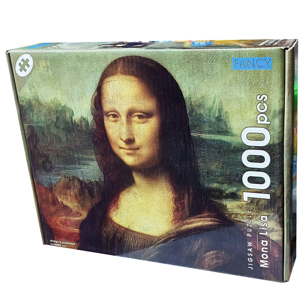 Puzzle de 1000-Pièces : Mona Lisa – Puzzle d'œuvre d'art classique