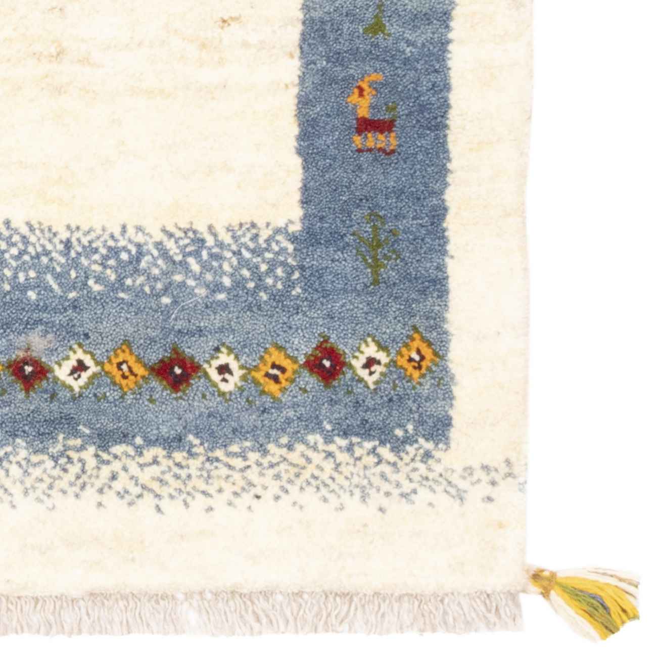 Tapis en laine Gabbeh persan tissé à la main en Fars Kashkuli