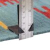 Tapis en laine Kilim persan tissé à la main avec motifs animaliers bordés
