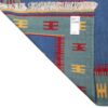 Tapis en laine Kilim persan tissé à la main avec motifs animaliers bordés