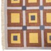 Tapis en laine Kilim persan tissé à la main en Fars design géométrique