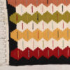 Tapis en laine Kilim persan tissé à la main en Fars design géométrique