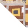 Tapis en laine Kilim persan tissé à la main en Fars design géométrique