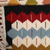 Tapis en laine Kilim persan tissé à la main en Fars design géométrique