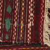 Tapis en laine Kilim persan tissé à la main en Khorasan rayé