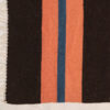 Tapis en laine Kilim persan runner tissé à la main en Isfahan rayé rouge