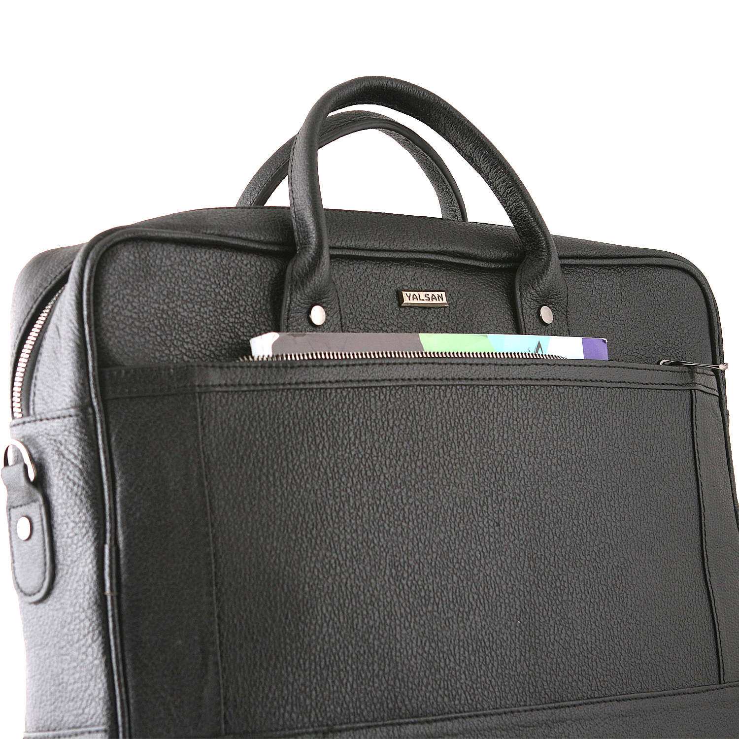 Mallette en cuir persan pour ordinateur portable pour hommes – Modèle Neko