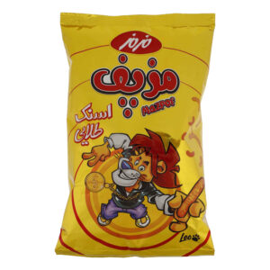 Maz Maz Golden Iranien Pofak – Snack de Fromage Soufflé, 85 gr (15x)