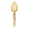 Cuillère de service à noix en laiton pour bol