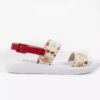 Sandales Casual à Bout Ouvert pour Femmes Modèle Papillon