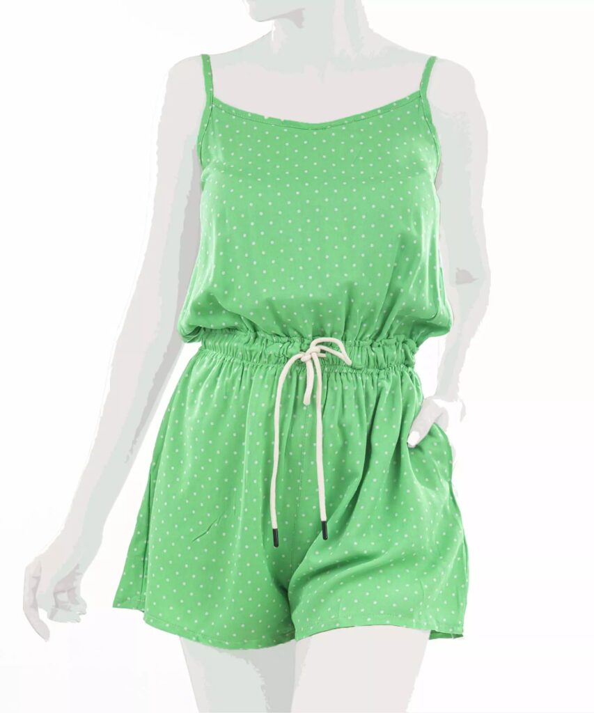 Salopette décontractée à jambes courtes pour femmes