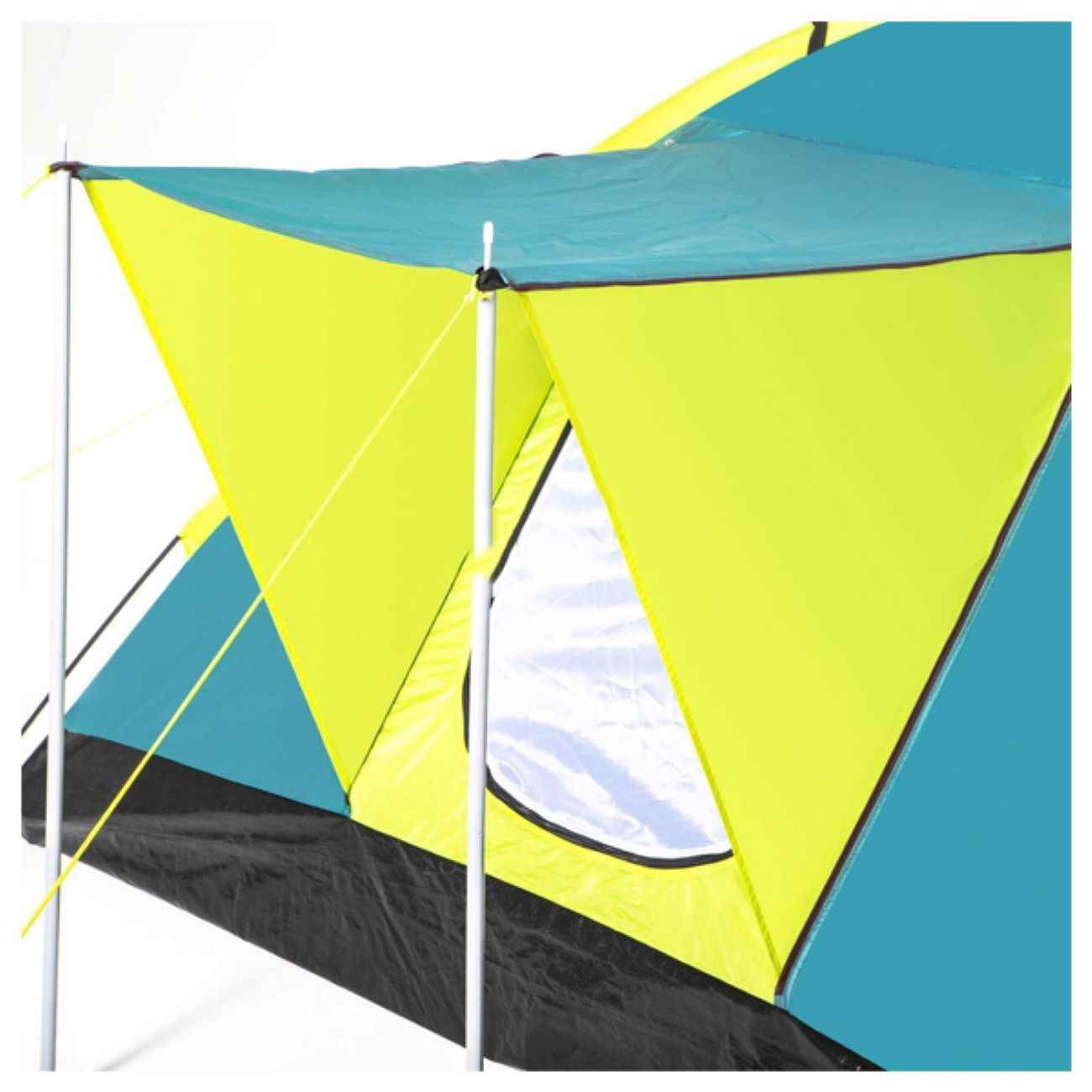 Tente de Camping Pavillo pour 3-4 Personnes pour Backpacking et Randonnée