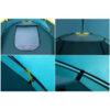 Tente de Camping Pavillo pour 3-4 Personnes pour Backpacking et Imperméable